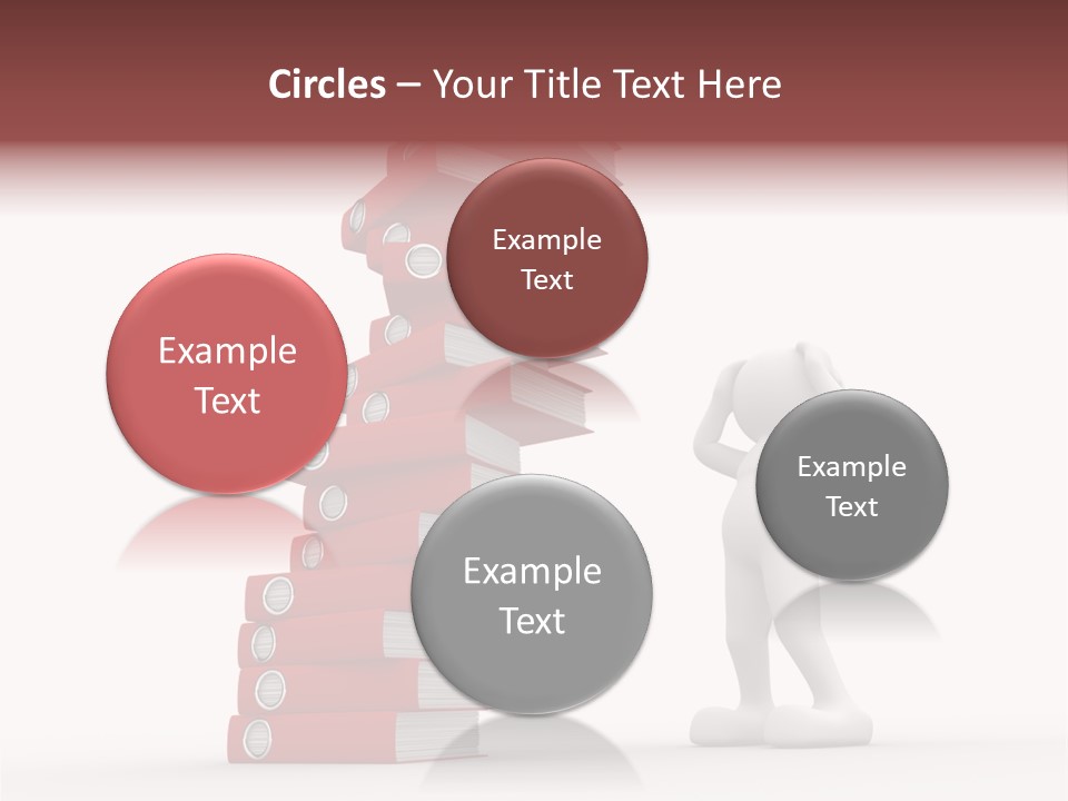 Technology Secretariat Person PowerPoint Template