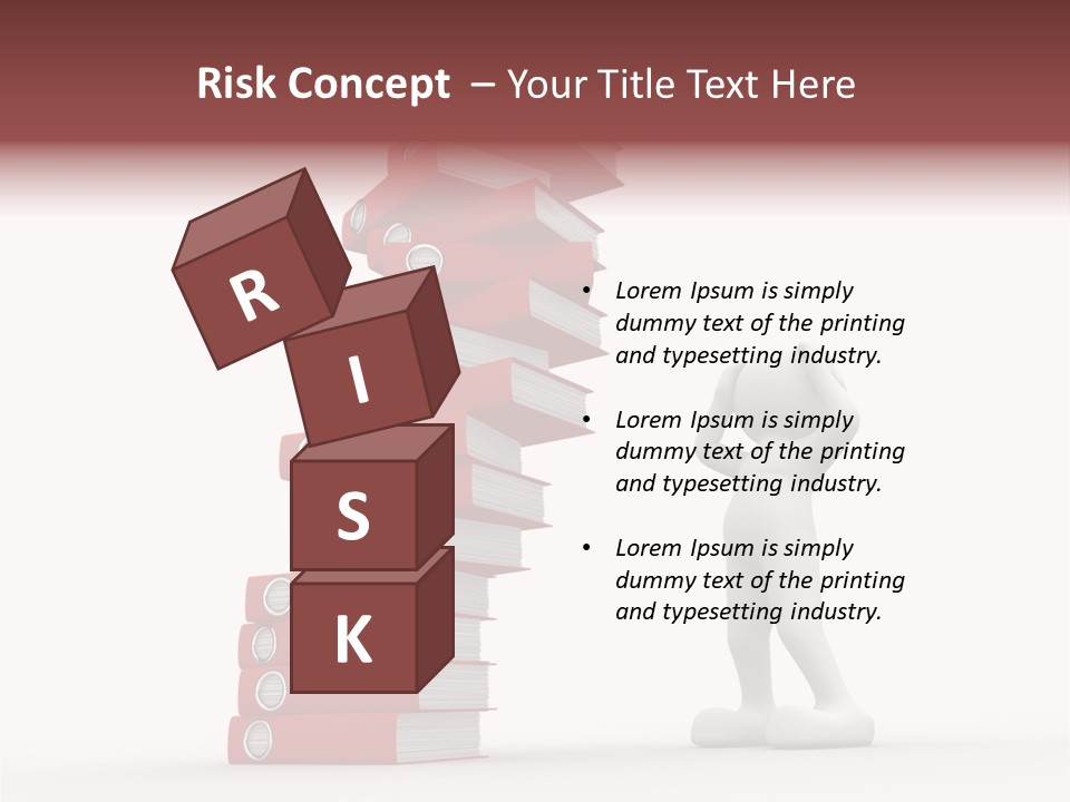 Technology Secretariat Person PowerPoint Template