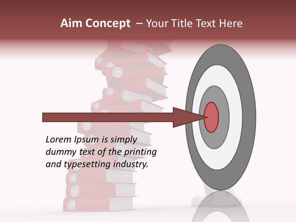 Technology Secretariat Person PowerPoint Template