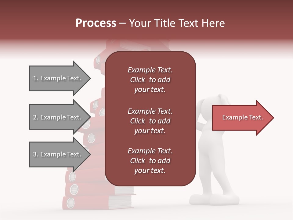 Technology Secretariat Person PowerPoint Template