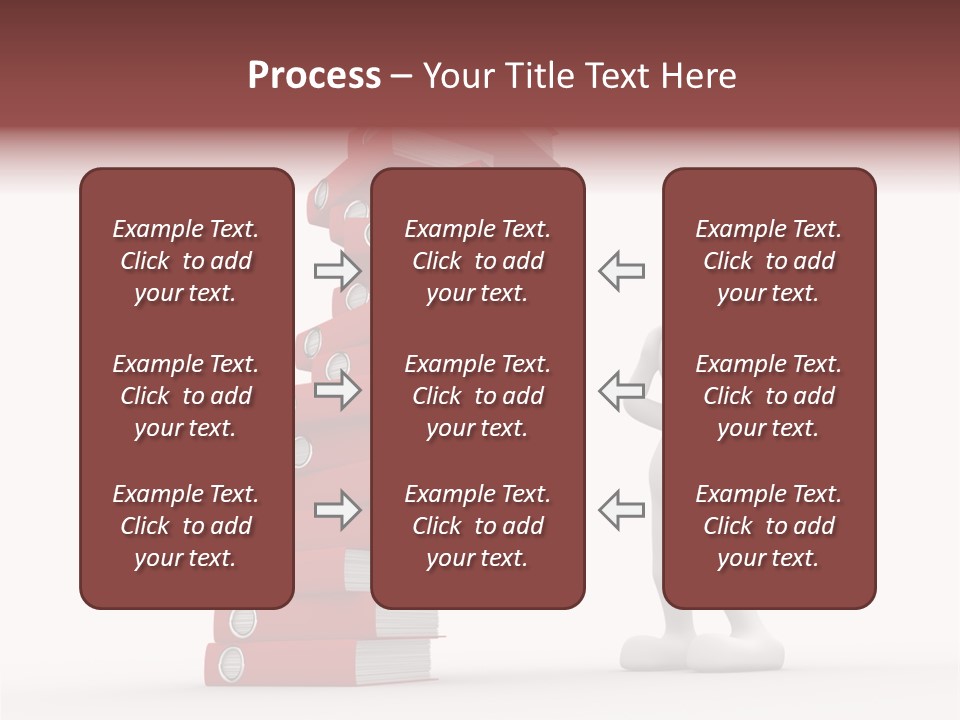Technology Secretariat Person PowerPoint Template