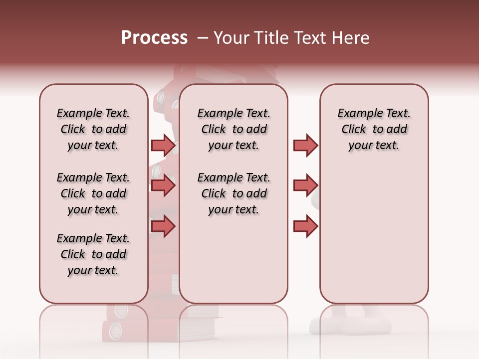 Technology Secretariat Person PowerPoint Template