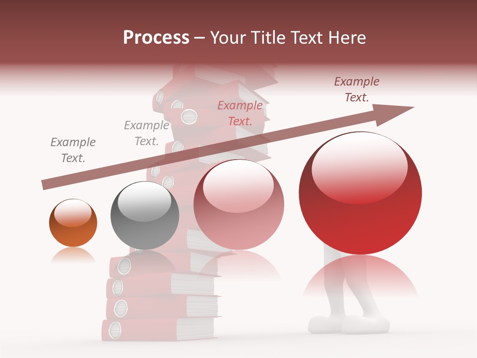 Technology Secretariat Person PowerPoint Template