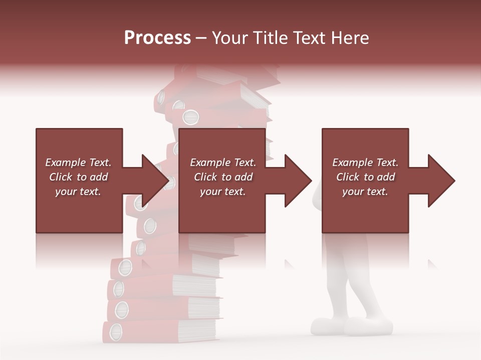 Technology Secretariat Person PowerPoint Template
