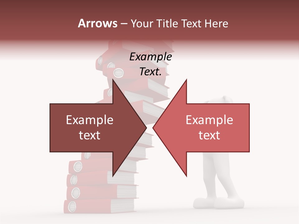 Technology Secretariat Person PowerPoint Template