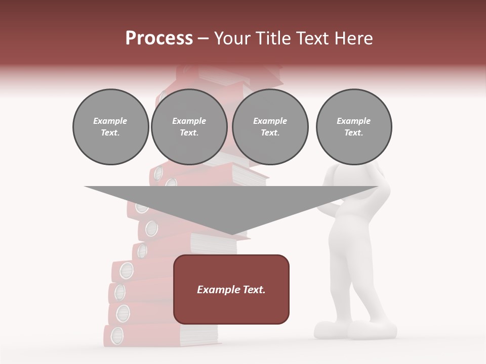 Technology Secretariat Person PowerPoint Template