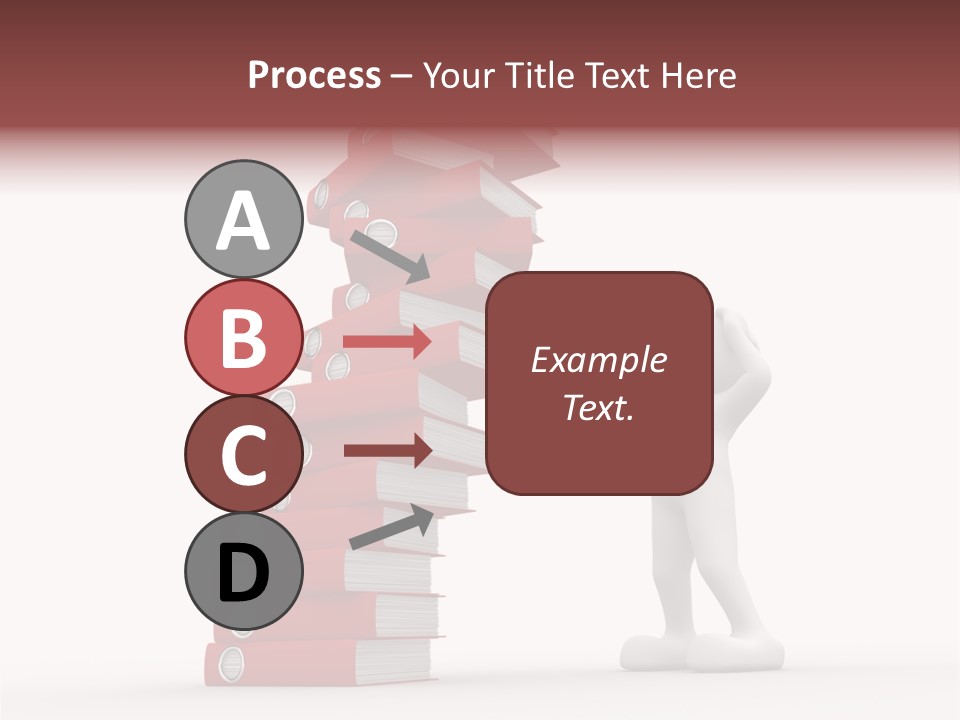 Technology Secretariat Person PowerPoint Template