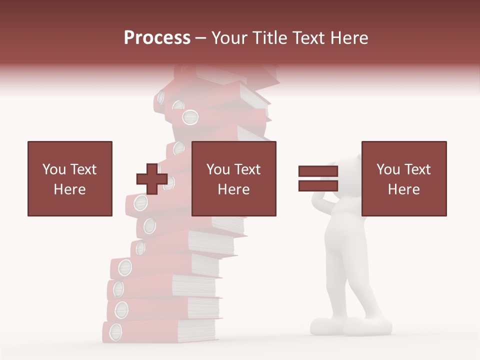 Technology Secretariat Person PowerPoint Template