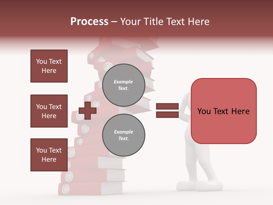 Technology Secretariat Person PowerPoint Template