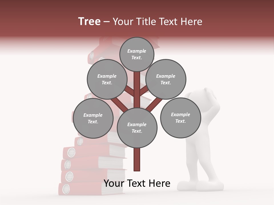 Technology Secretariat Person PowerPoint Template