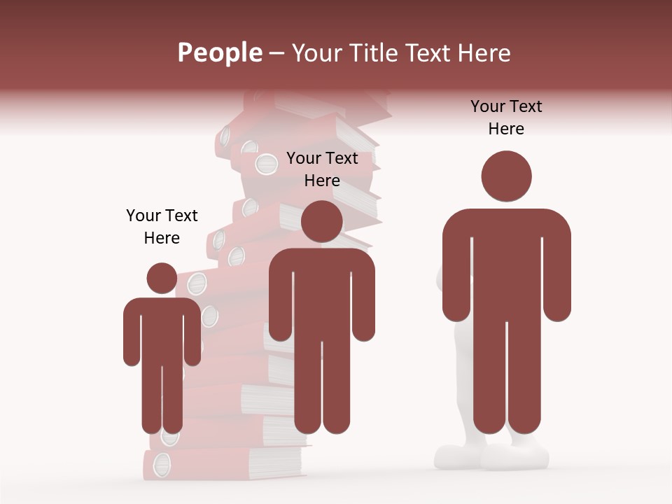 Technology Secretariat Person PowerPoint Template