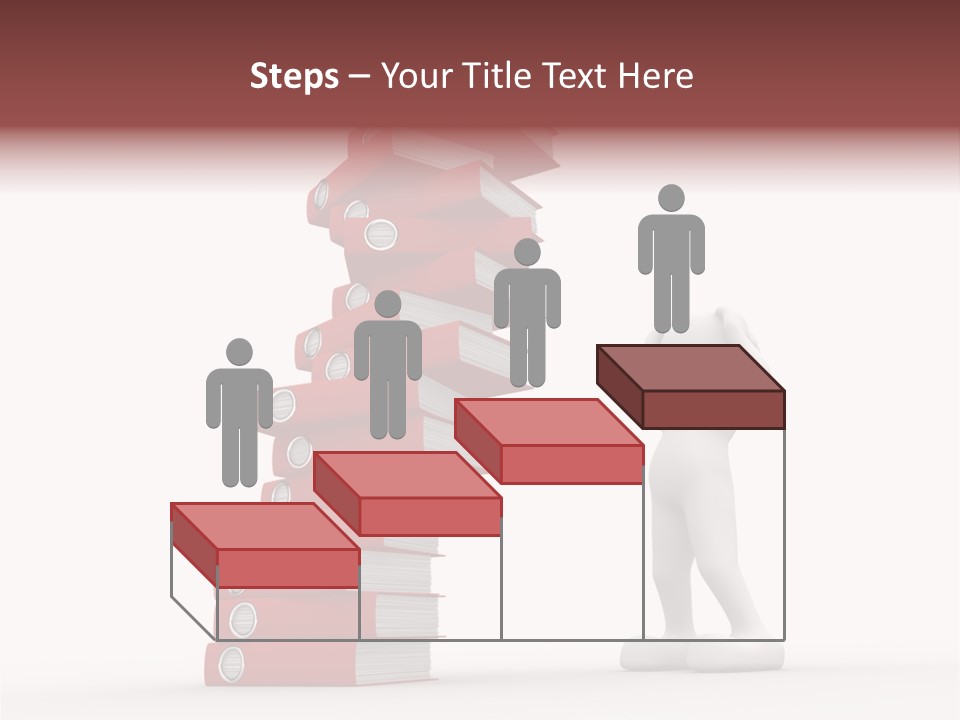 Technology Secretariat Person PowerPoint Template