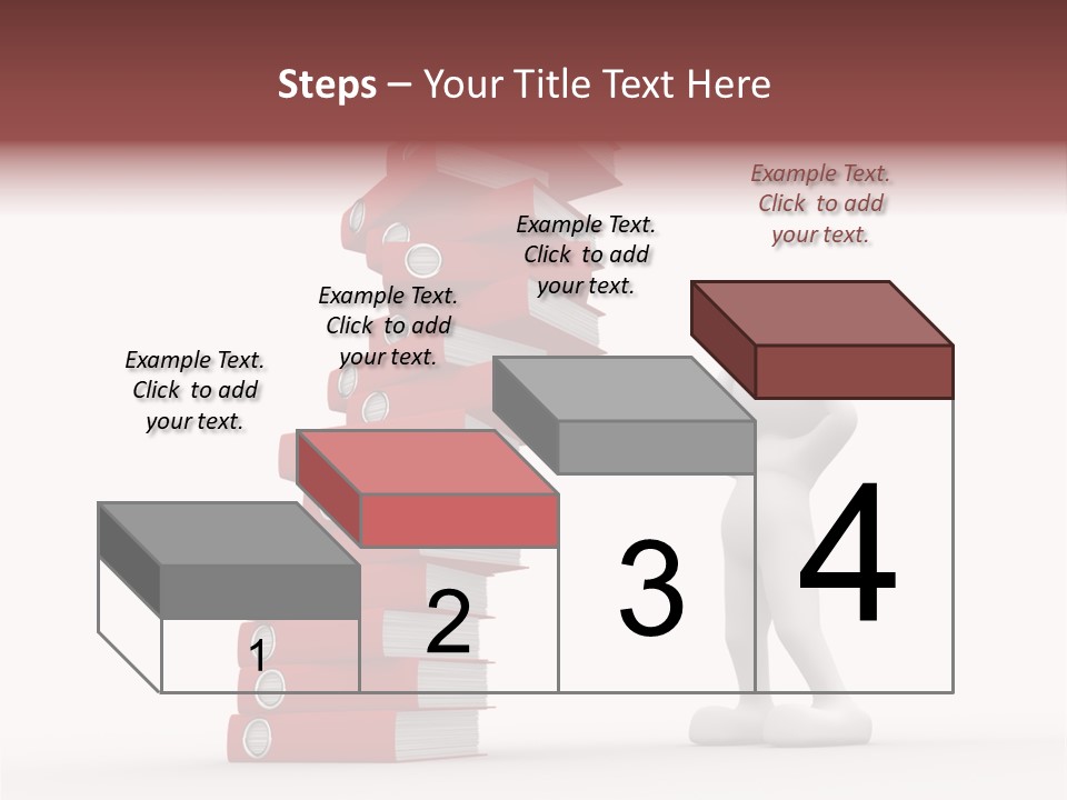 Technology Secretariat Person PowerPoint Template