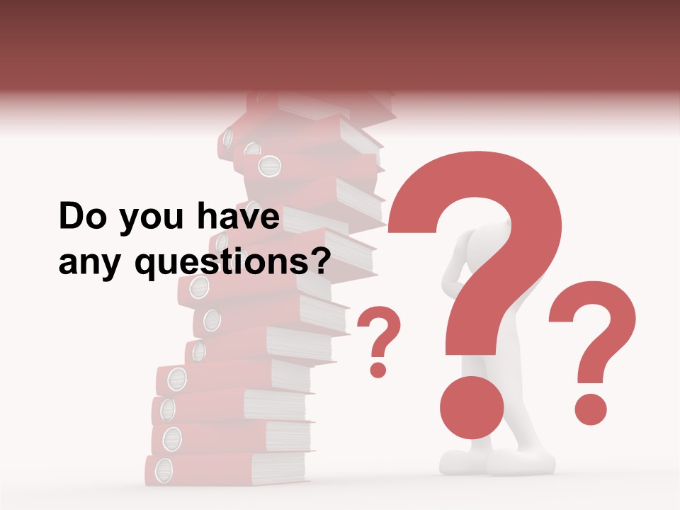 Technology Secretariat Person PowerPoint Template