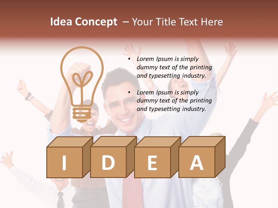 Job Isolated Background PowerPoint Template