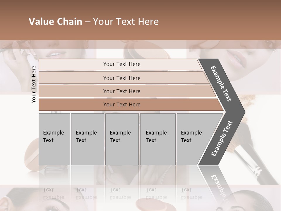 Facepowder Brunette Style PowerPoint Template