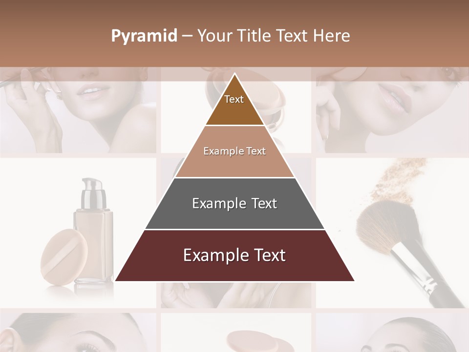 Facepowder Brunette Style PowerPoint Template