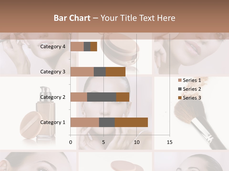 Facepowder Brunette Style PowerPoint Template