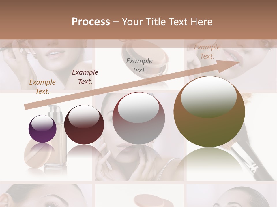 Facepowder Brunette Style PowerPoint Template