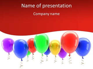 Event Cutout Multicolor PowerPoint Template