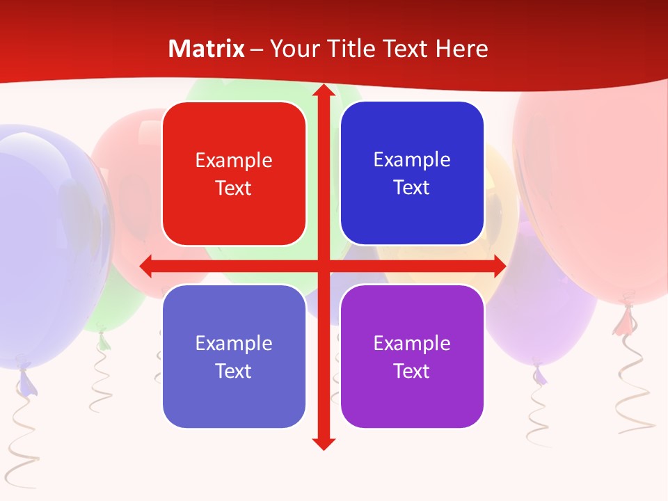 Event Cutout Multicolor PowerPoint Template