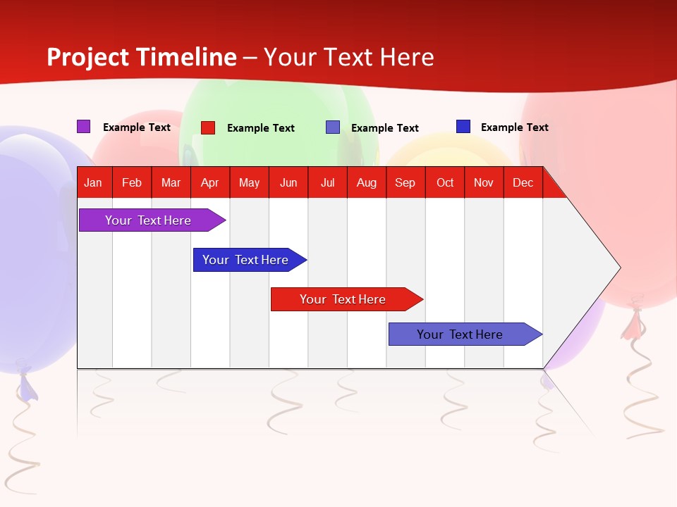 Event Cutout Multicolor PowerPoint Template