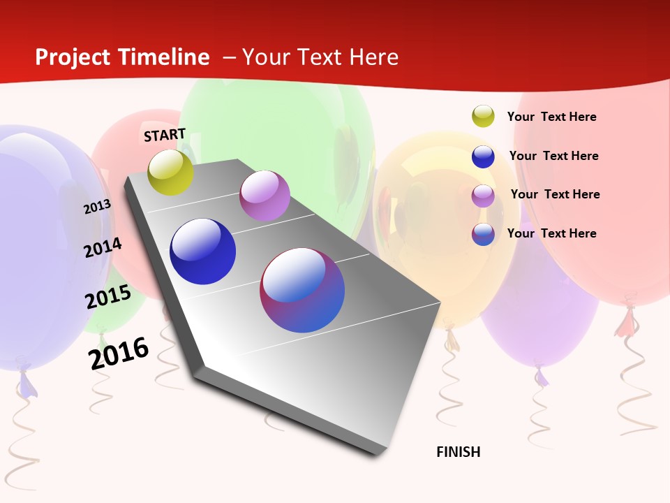 Event Cutout Multicolor PowerPoint Template