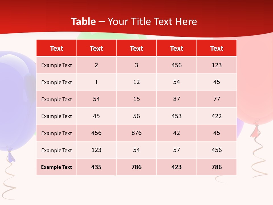 Event Cutout Multicolor PowerPoint Template