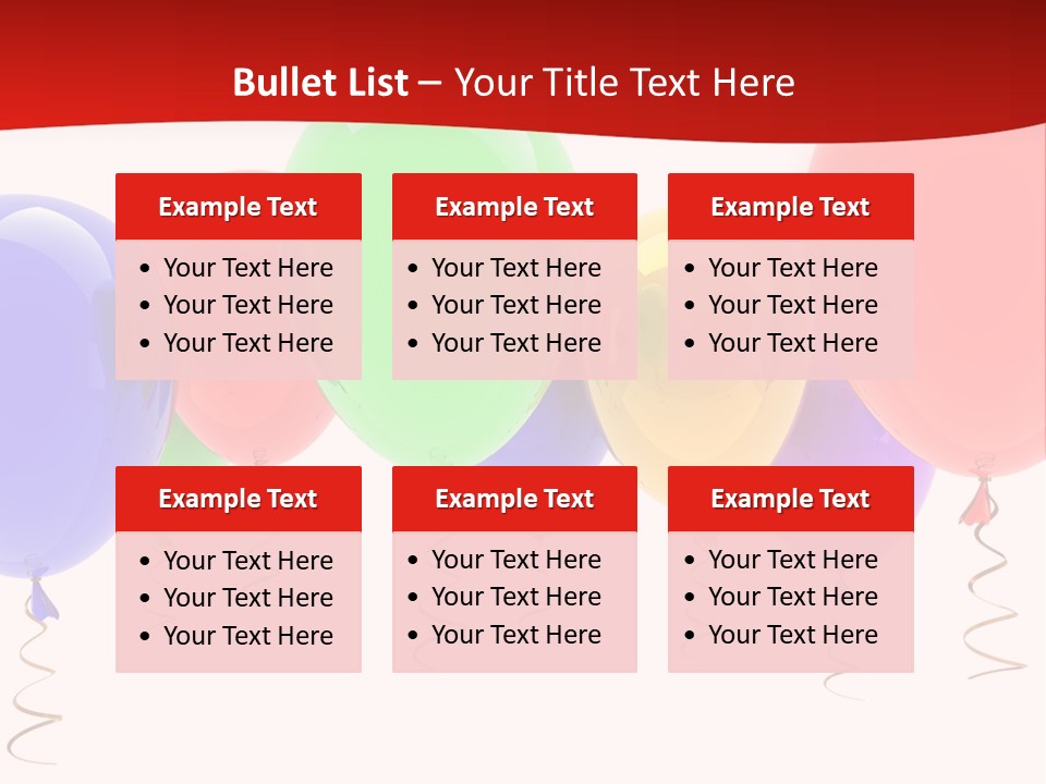 Event Cutout Multicolor PowerPoint Template