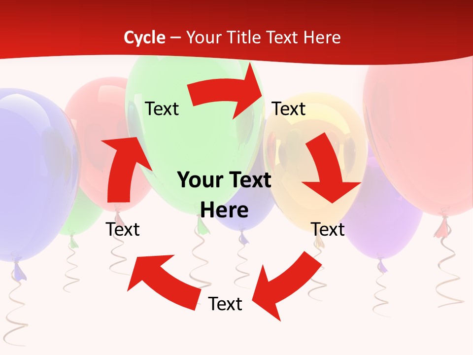 Event Cutout Multicolor PowerPoint Template