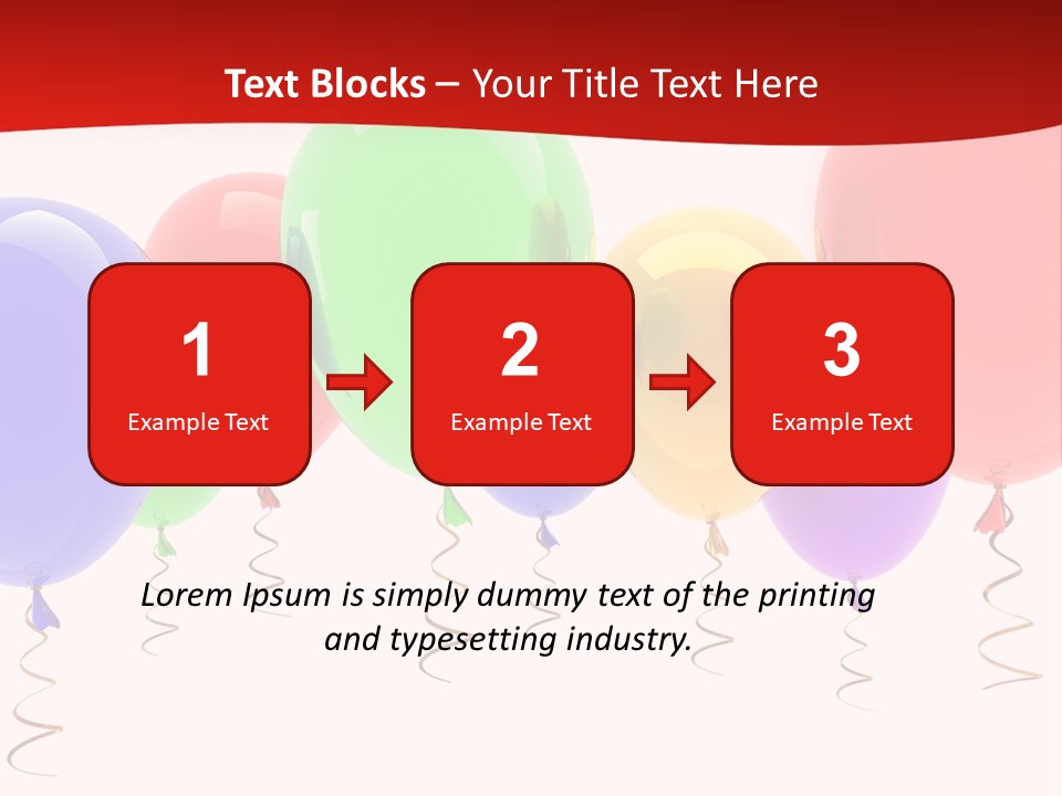 Event Cutout Multicolor PowerPoint Template