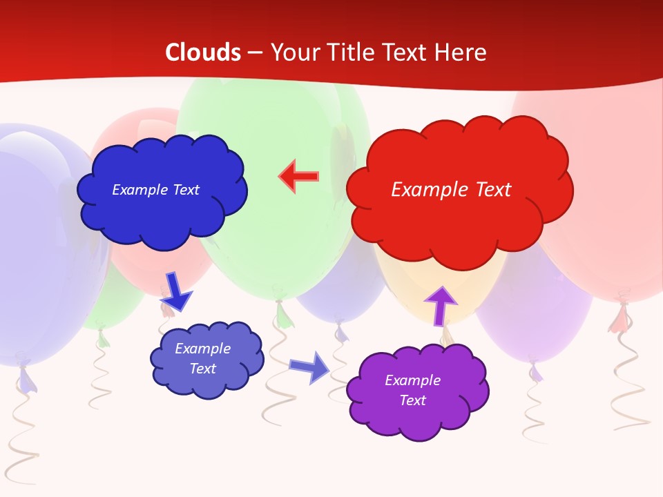 Event Cutout Multicolor PowerPoint Template