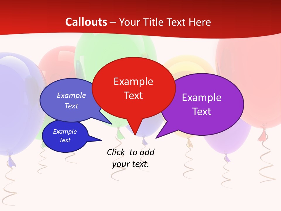 Event Cutout Multicolor PowerPoint Template