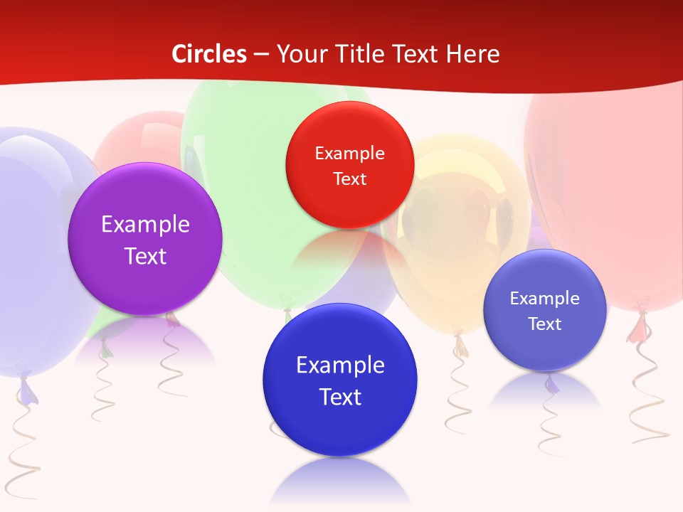 Event Cutout Multicolor PowerPoint Template