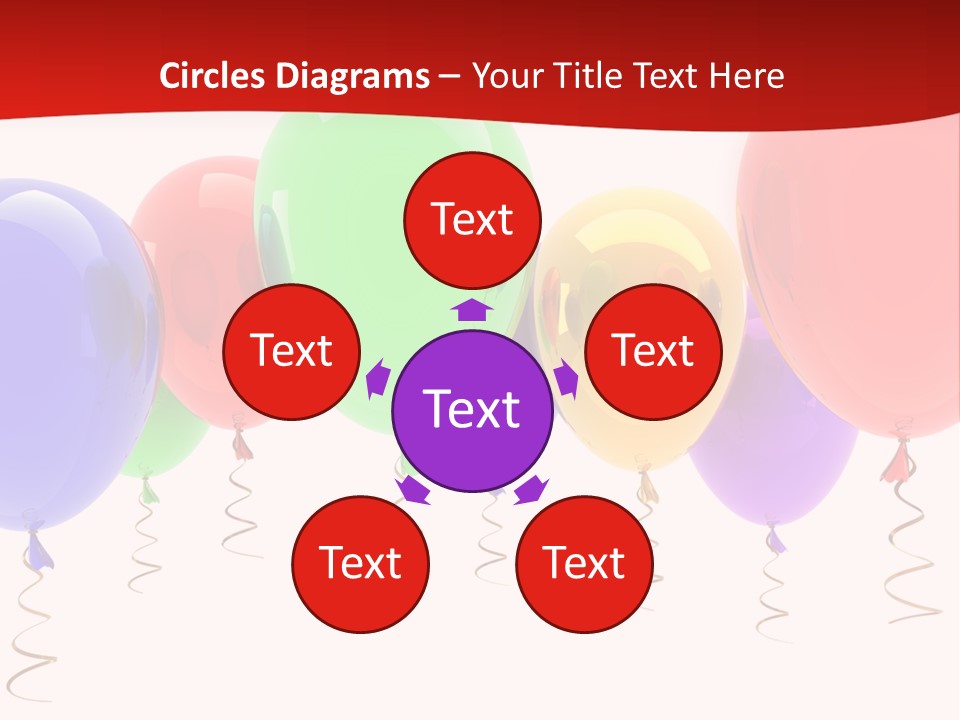 Event Cutout Multicolor PowerPoint Template