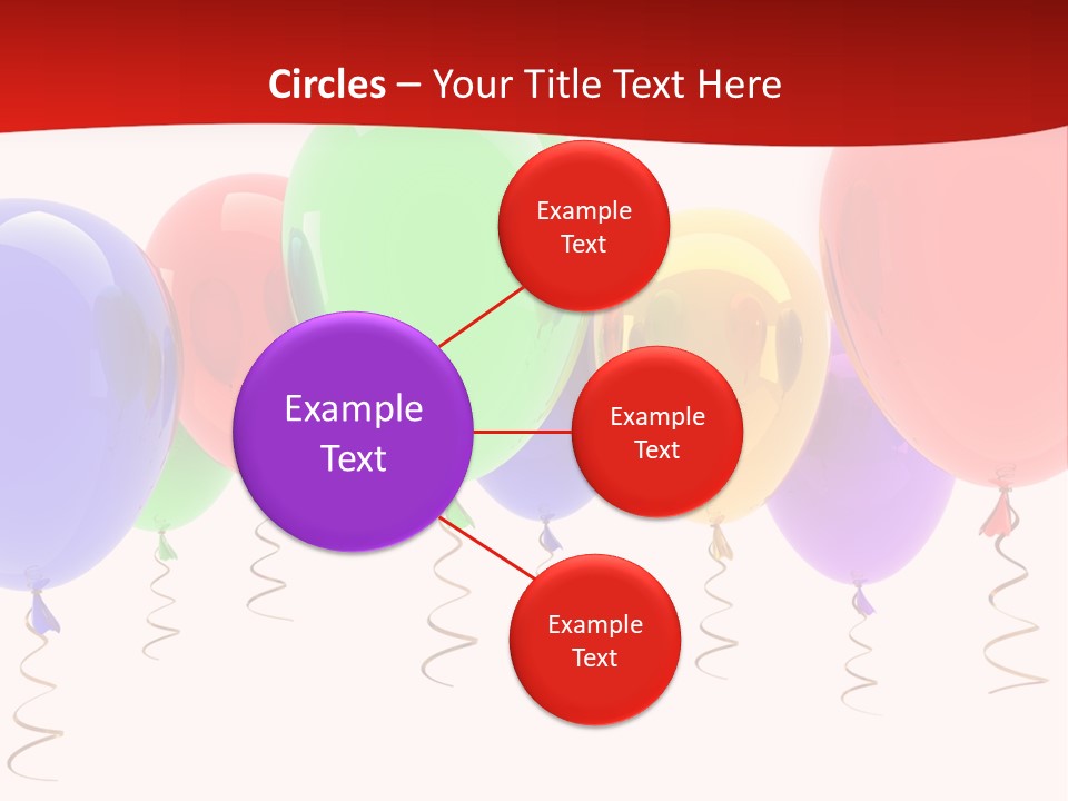 Event Cutout Multicolor PowerPoint Template