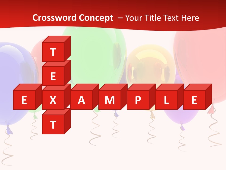 Event Cutout Multicolor PowerPoint Template