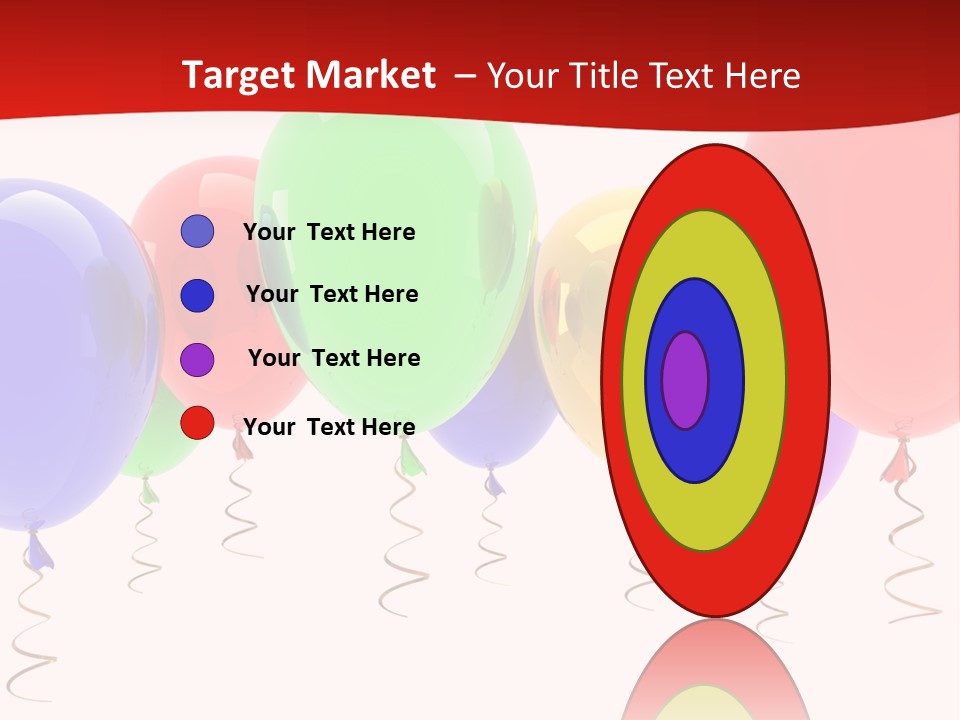 Event Cutout Multicolor PowerPoint Template