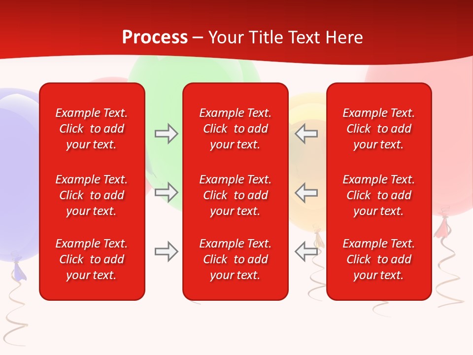 Event Cutout Multicolor PowerPoint Template