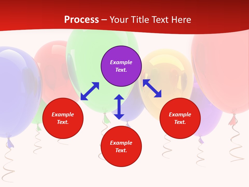 Event Cutout Multicolor PowerPoint Template