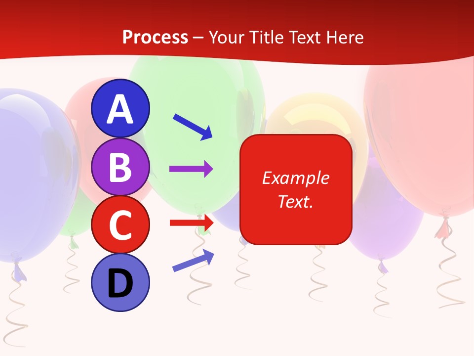 Event Cutout Multicolor PowerPoint Template