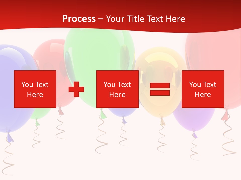 Event Cutout Multicolor PowerPoint Template
