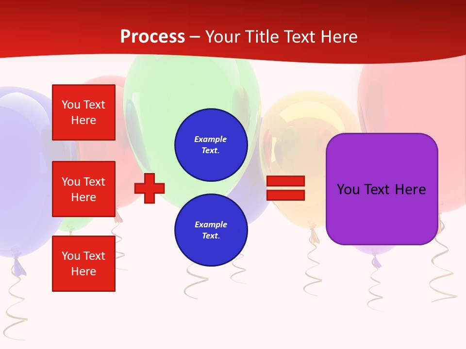 Event Cutout Multicolor PowerPoint Template
