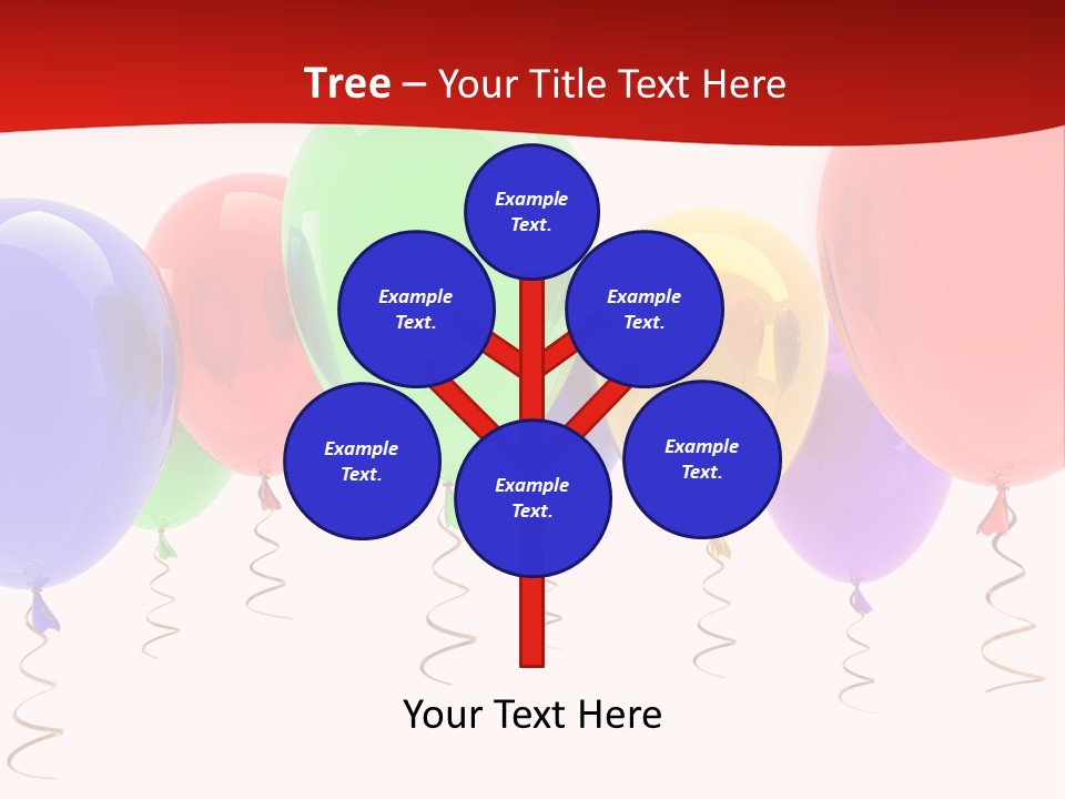 Event Cutout Multicolor PowerPoint Template