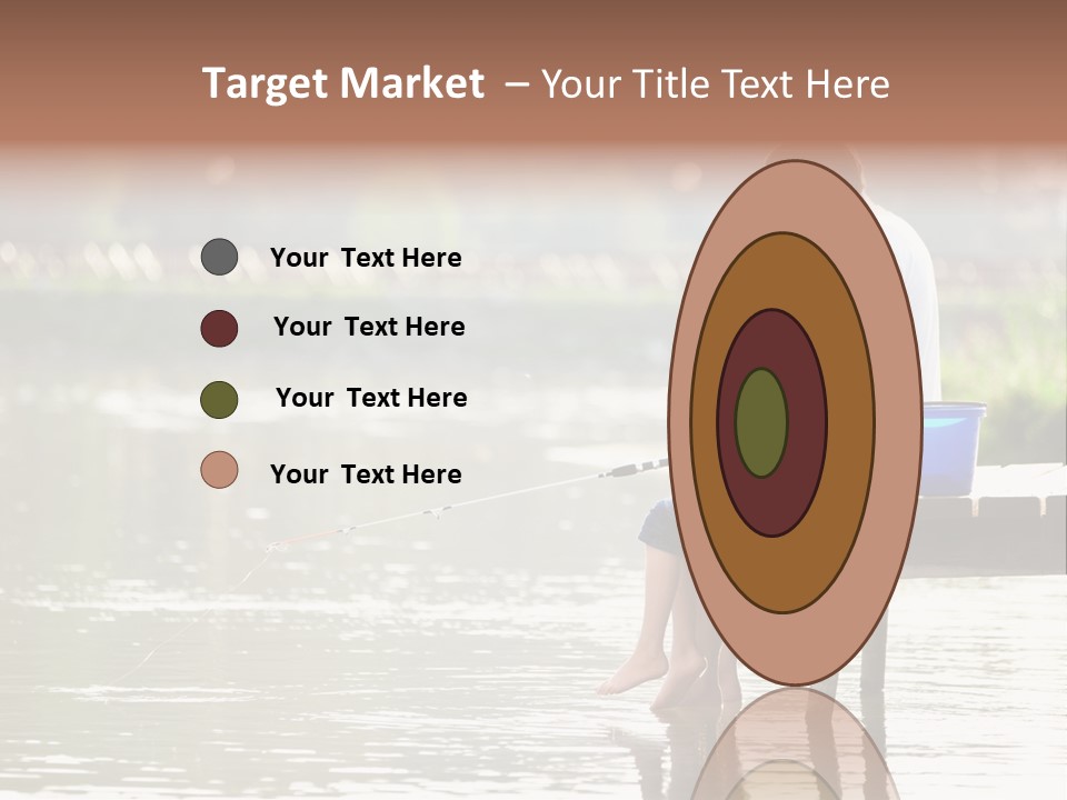 Father Reflection Bridge PowerPoint Template