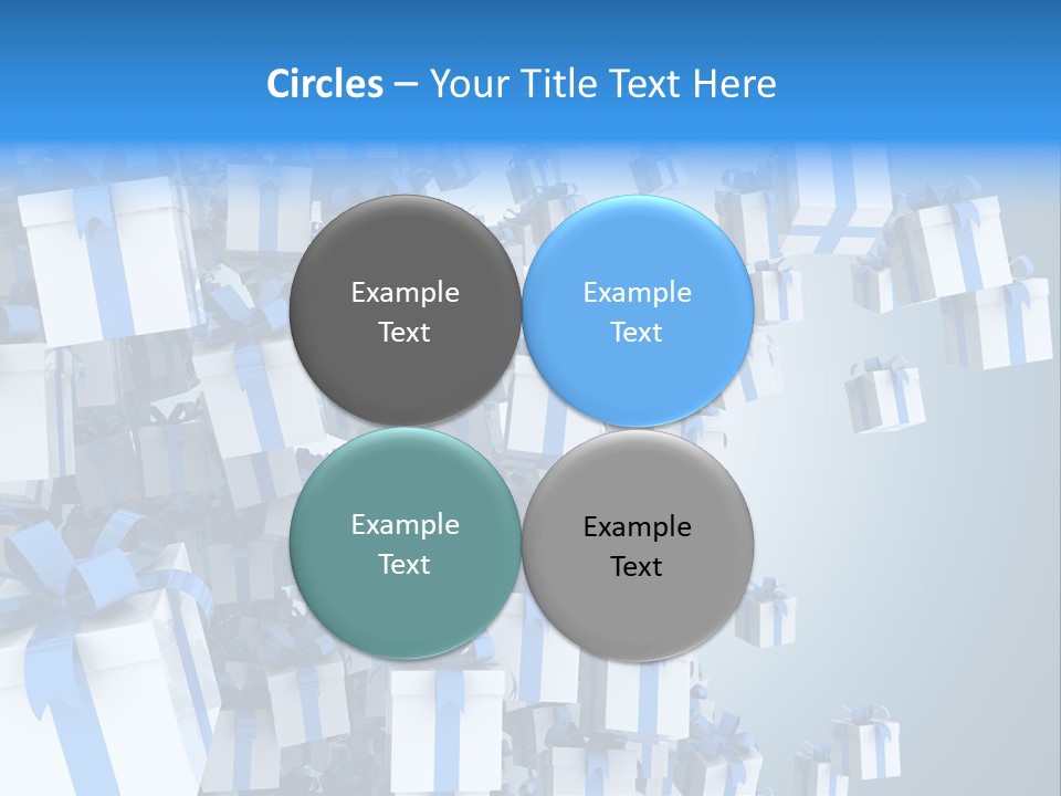 Raining Party Illustration PowerPoint Template