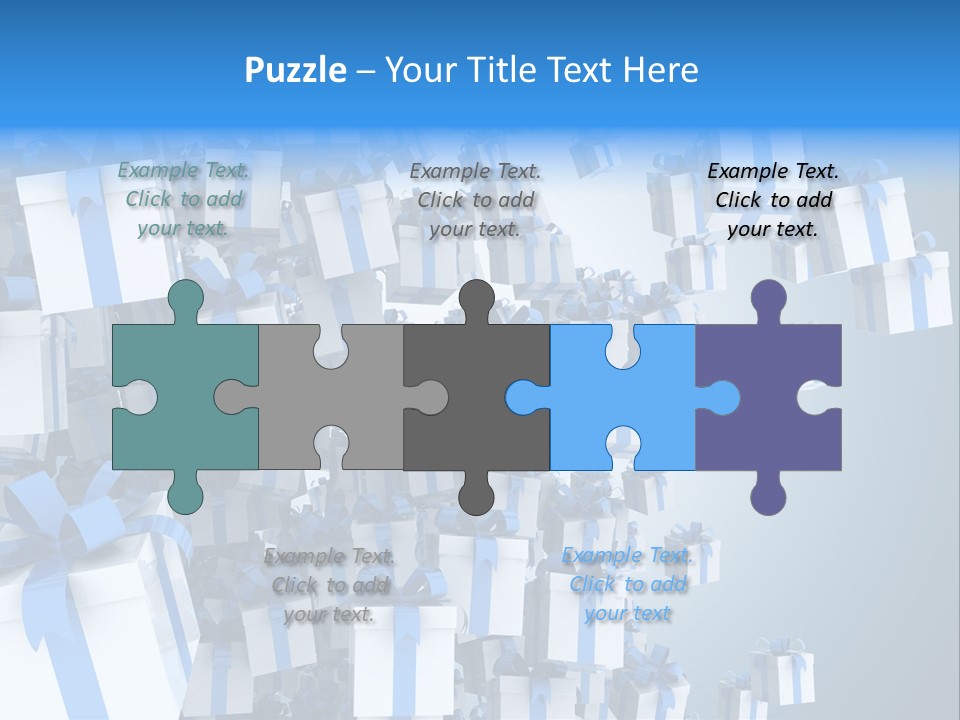 Raining Party Illustration PowerPoint Template