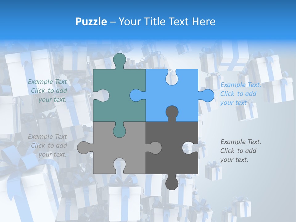 Raining Party Illustration PowerPoint Template