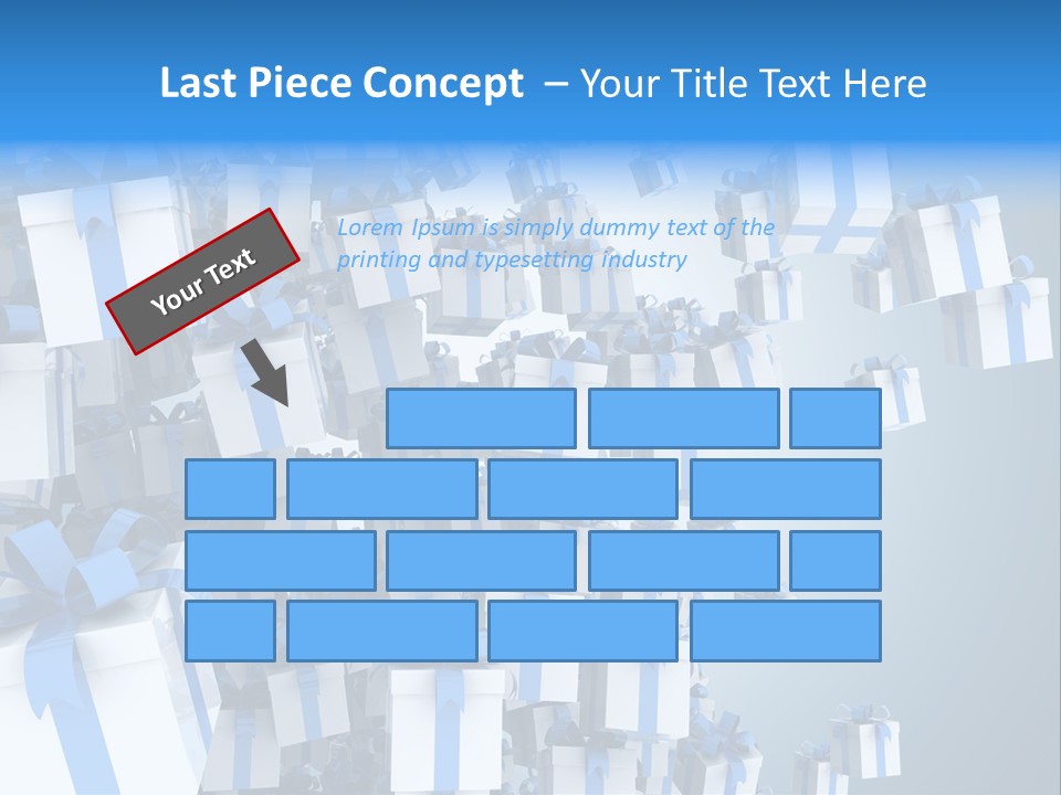 Raining Party Illustration PowerPoint Template