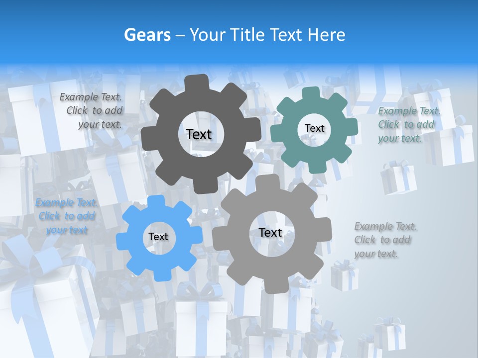 Raining Party Illustration PowerPoint Template